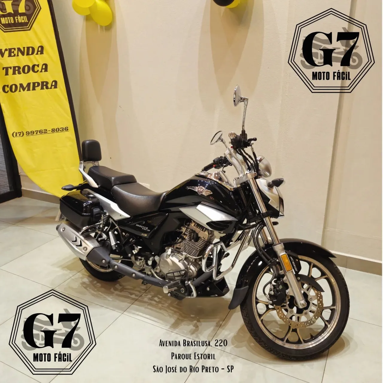 Motos HAOJUE MASTER RIDE no Brasil