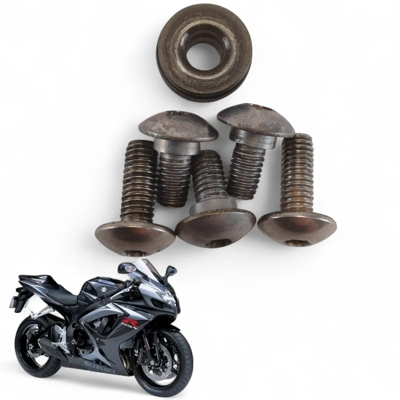 Parafuso Para-lamas Dianteiro Suzuki Srad 750 07 08 09 2010