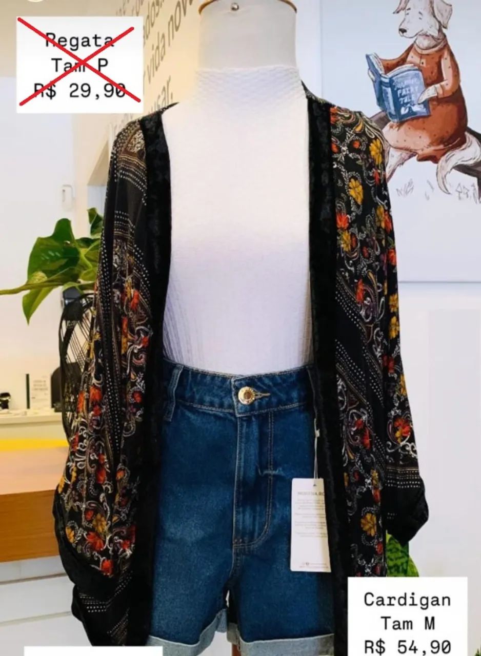 Lindo Kimono estampado tamano M - Marca: Pool