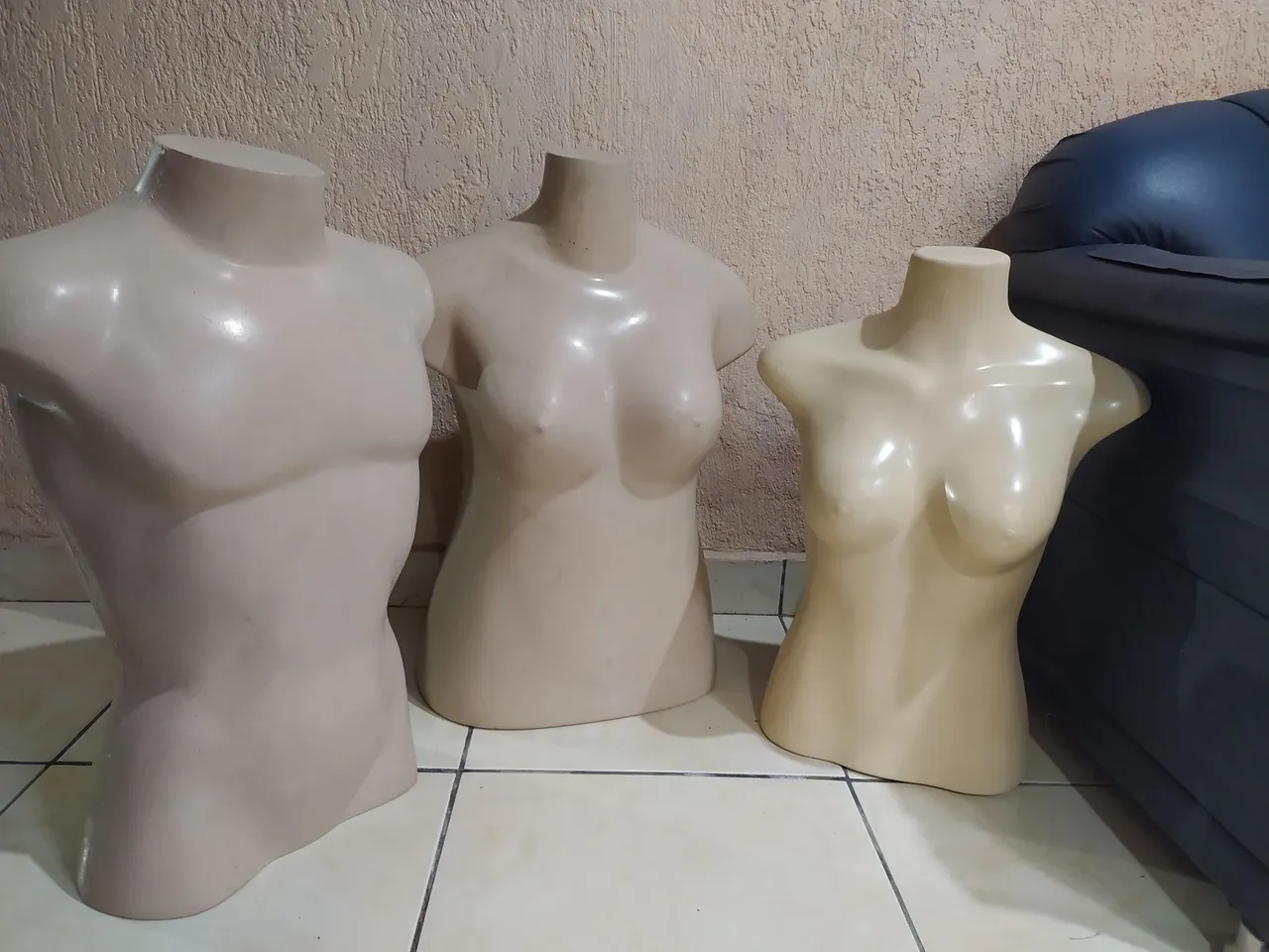 Manequins de Corpo Feminino e Masculino