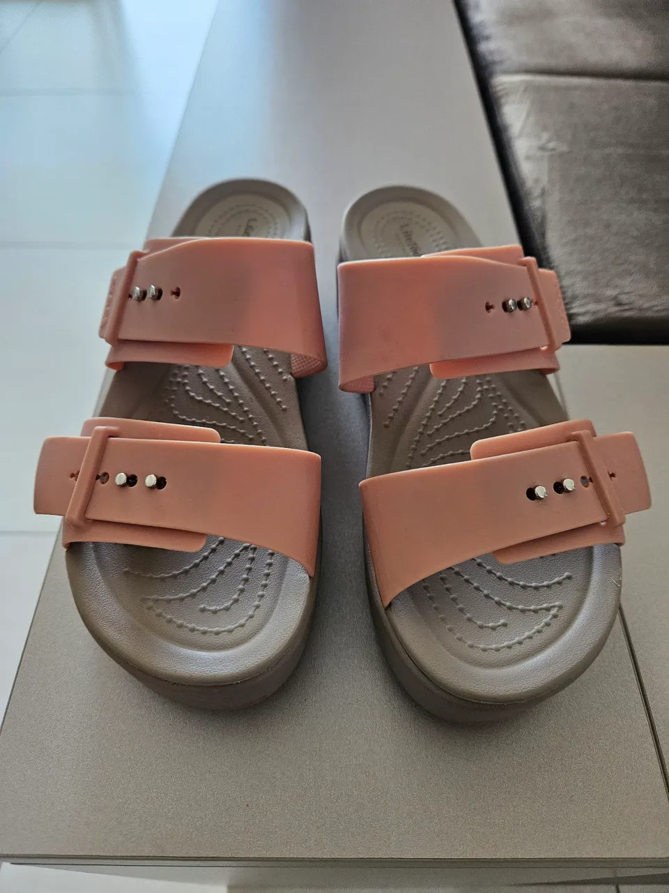 Sandália Crocs Lite Ride Rosa 36