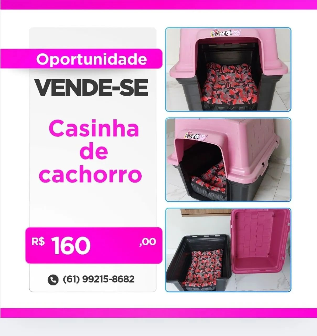 Casinha de cachorro grande 