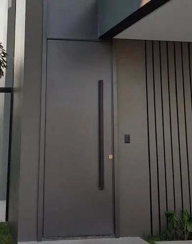 ACM or aluminum Lambri ripado swing door64573572436994121