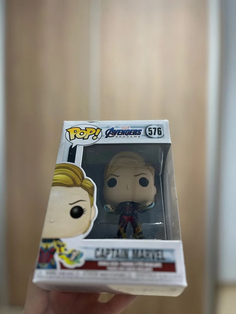 Funko Pop! Capitã Marvel Original - Vingadores Ultimato 576
