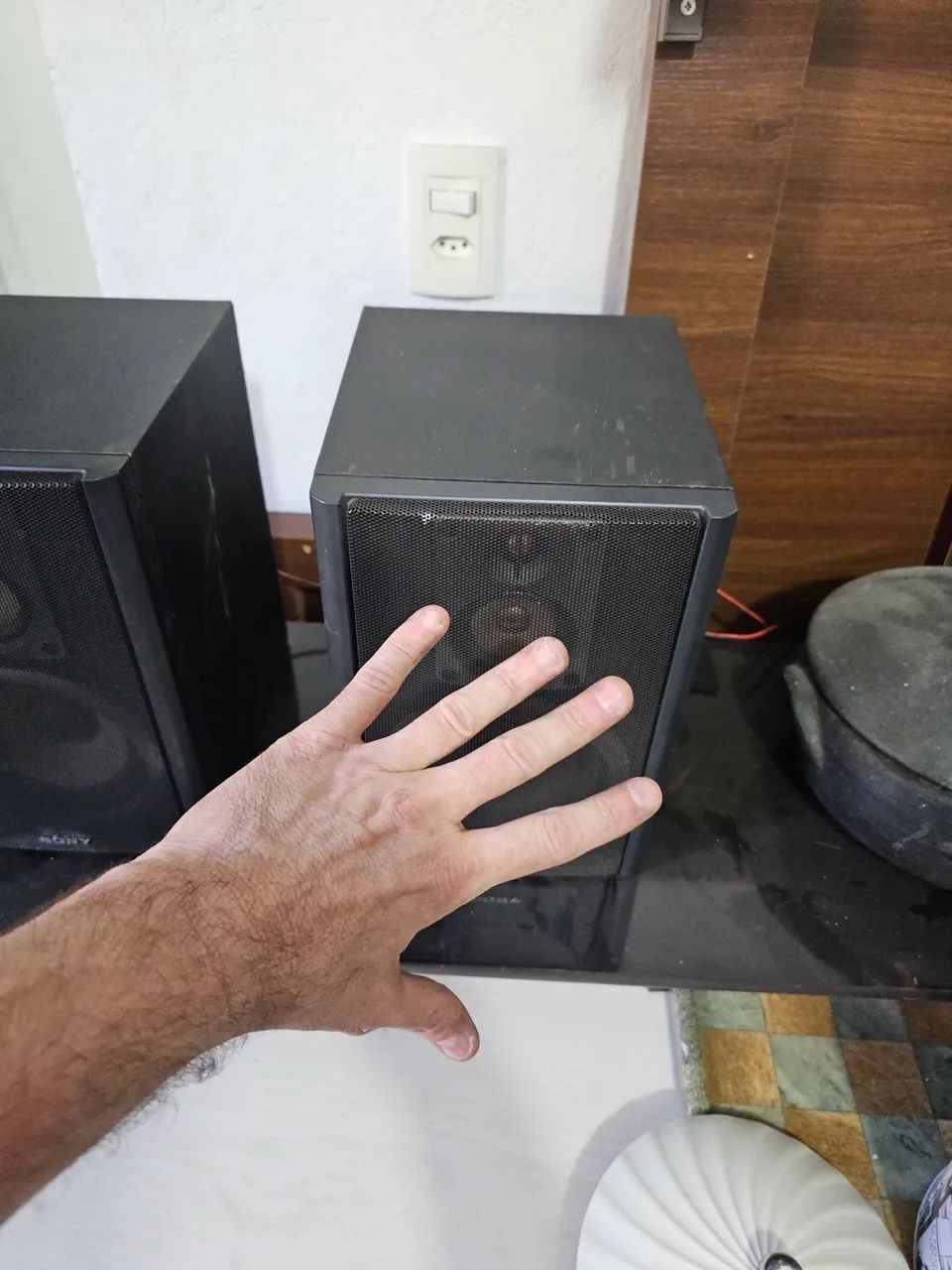 Caixas acústicas Sony ss h7. Perfeito estado.  - Foto 5