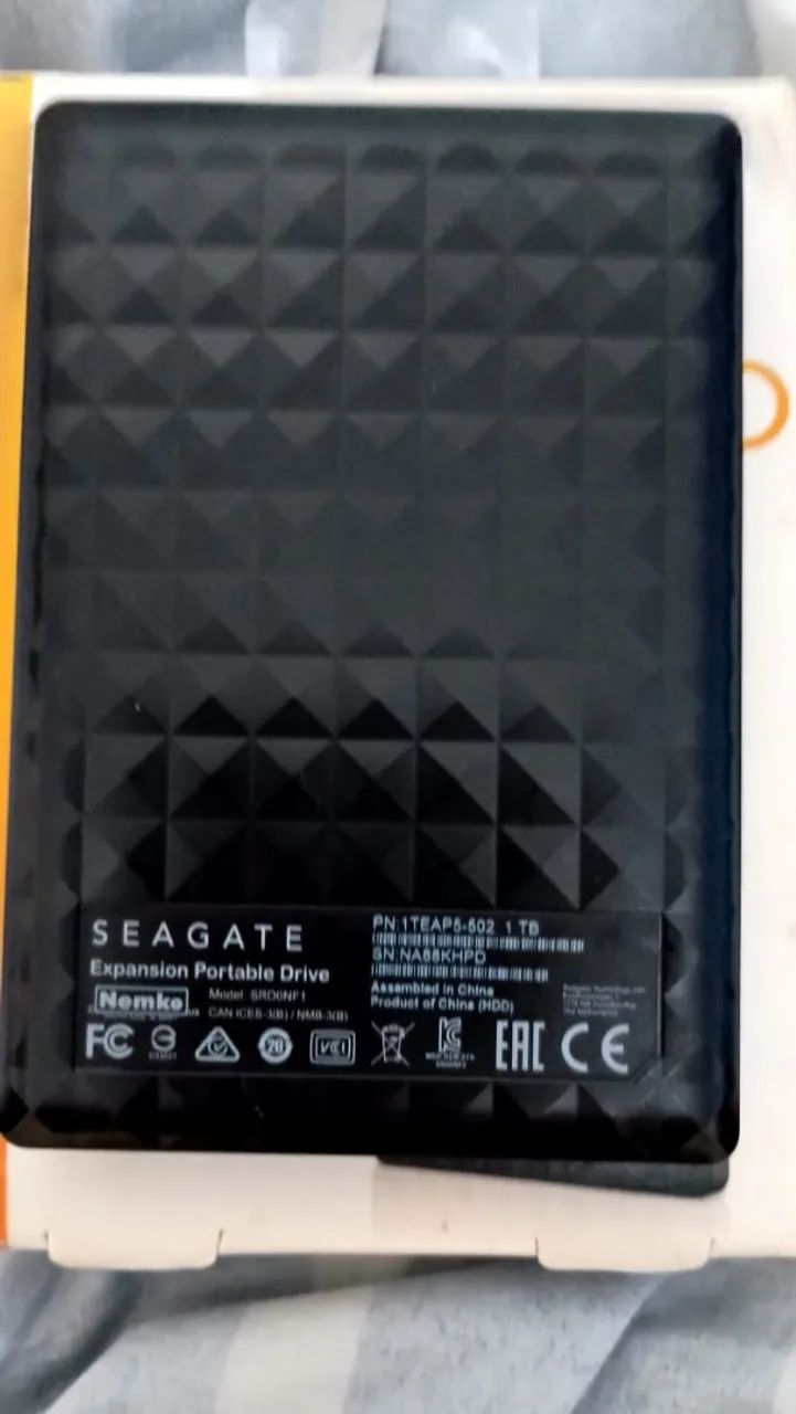 HD Externo Seagate 1TB