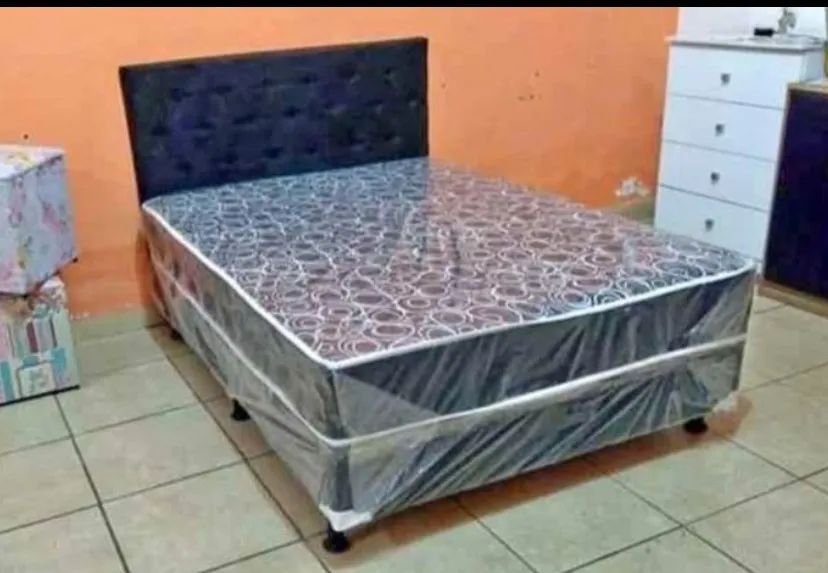 Cama box casal ortopédica 