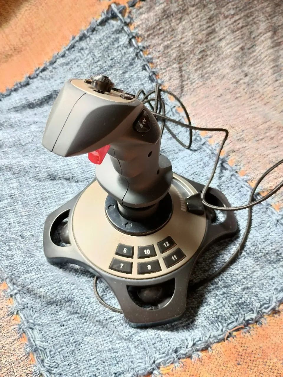 Controle Joystick Simulador de voo Pxn 2113 Pro - Foto 4