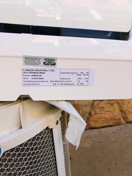 Ar Condicionado Springer Midea Split 12000 BTUs instalado até 3 metros de tubulação  - Foto 3