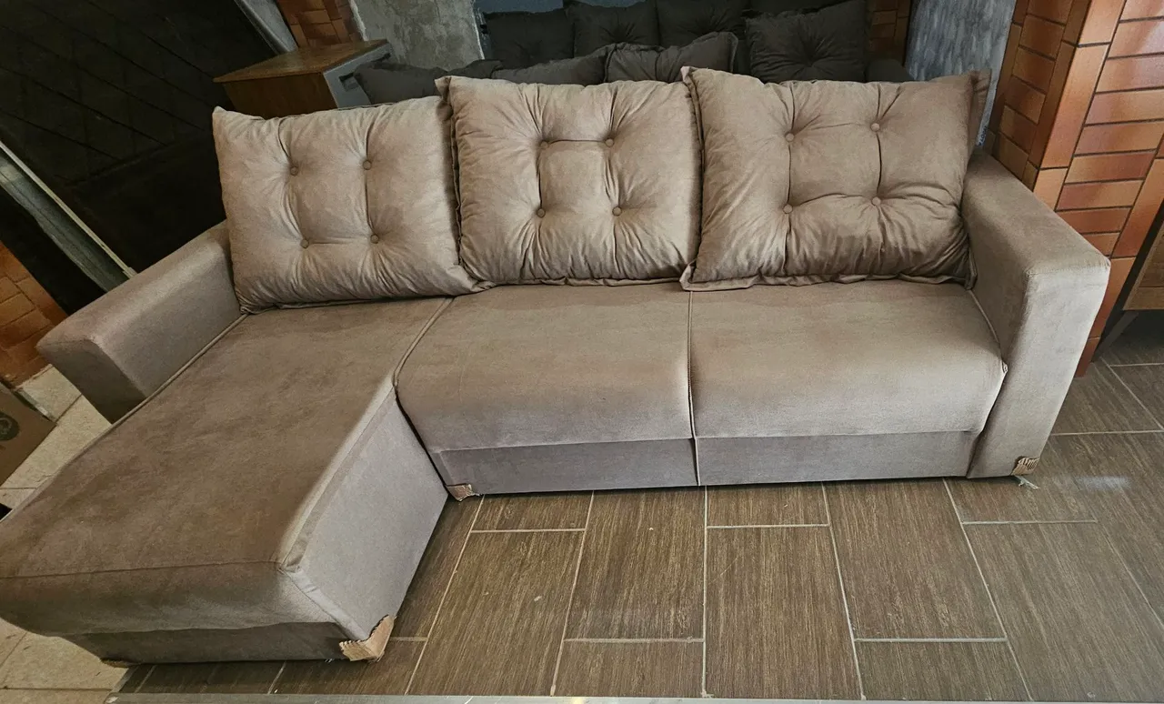 SOFA CHASE FIXO NOVO - ENTREGAMOS