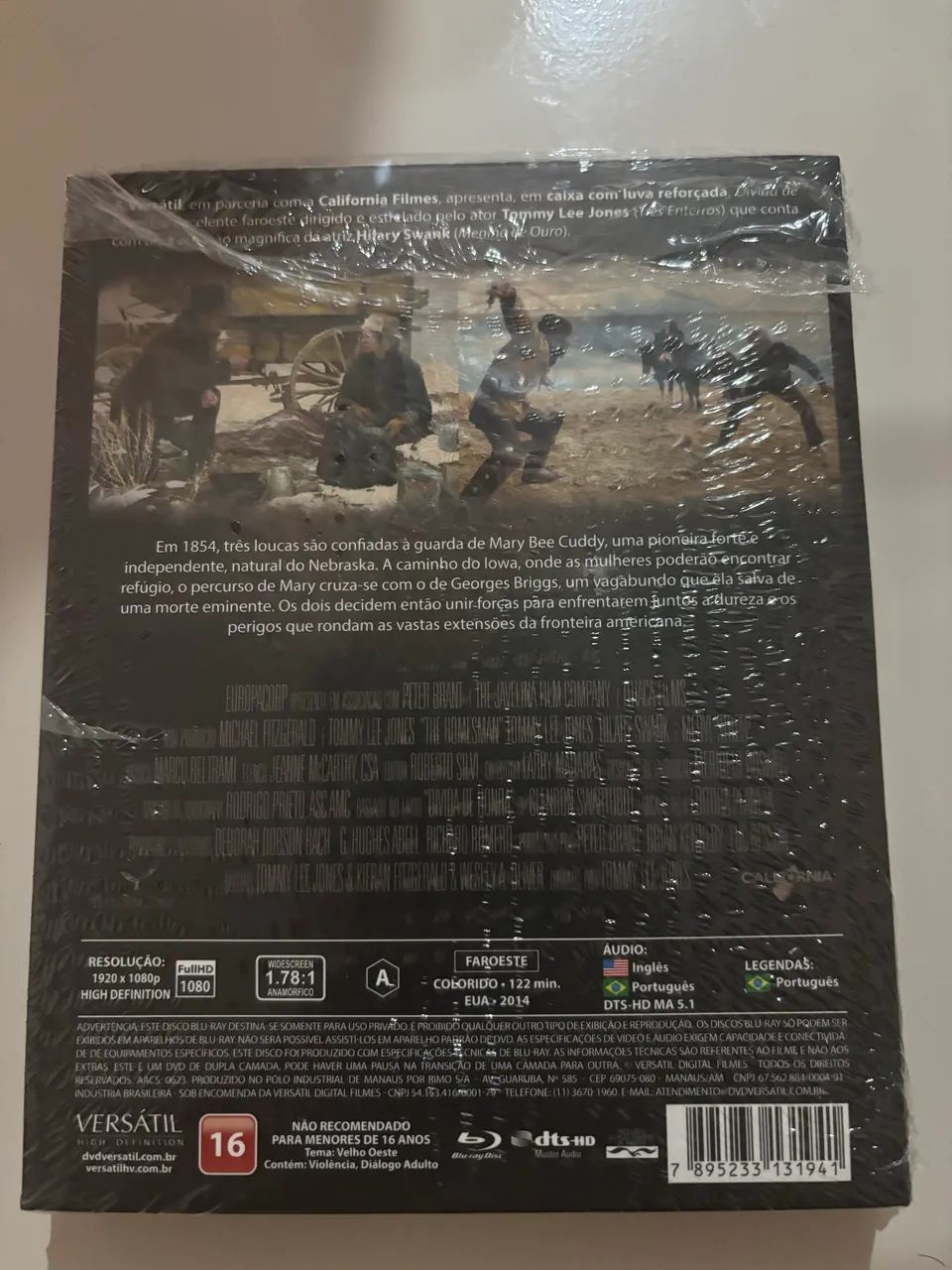 Blu ray divida de honra ( versão da versátil com luva) lacrado - Foto 4