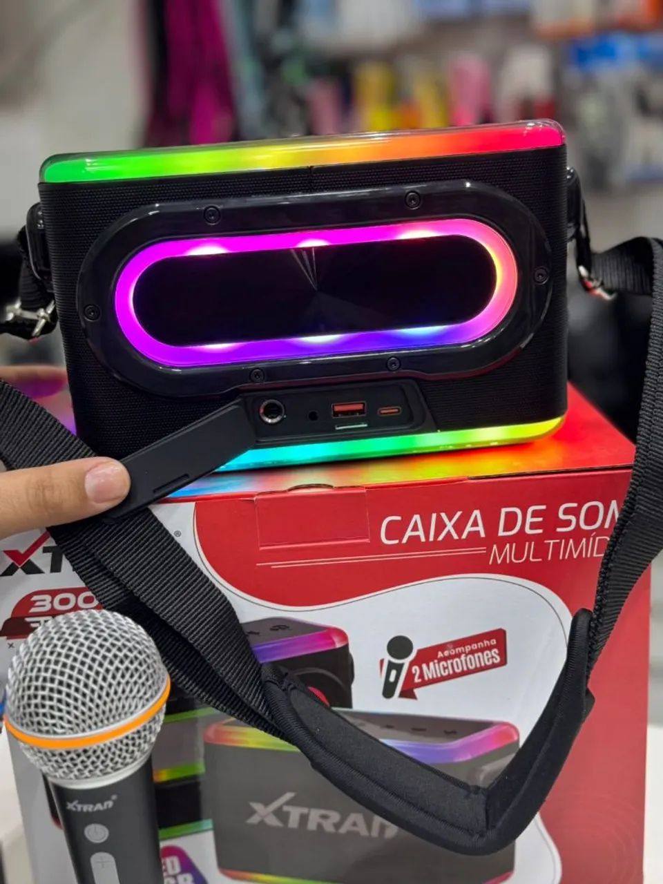 Caixa de som XTRAD KARAOKE  - Foto 2