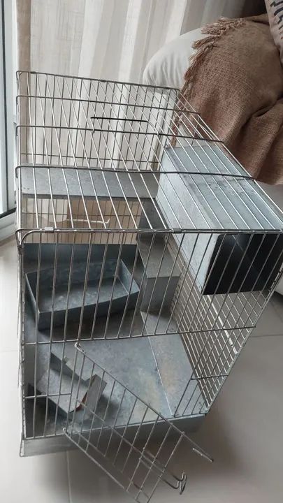 Gaiola Galvanizada Para Roedores - Foto 3