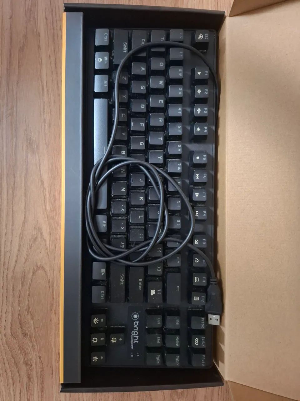 Teclado mecânico gamer bright416602678510243841