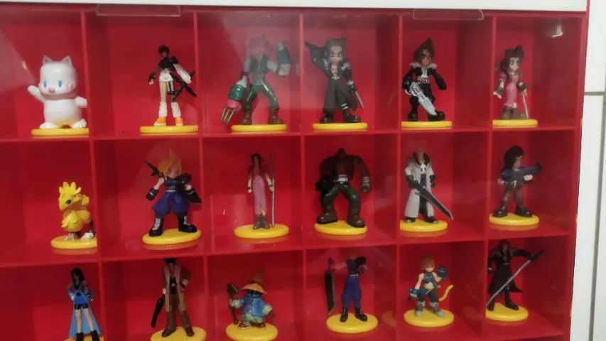 RARIDADE! Coleção Completa Final Fantasy Coca-Cola JP (36 Figs SD