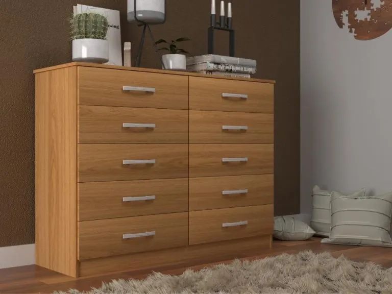 Cômoda 10 gavetas Vitória l44