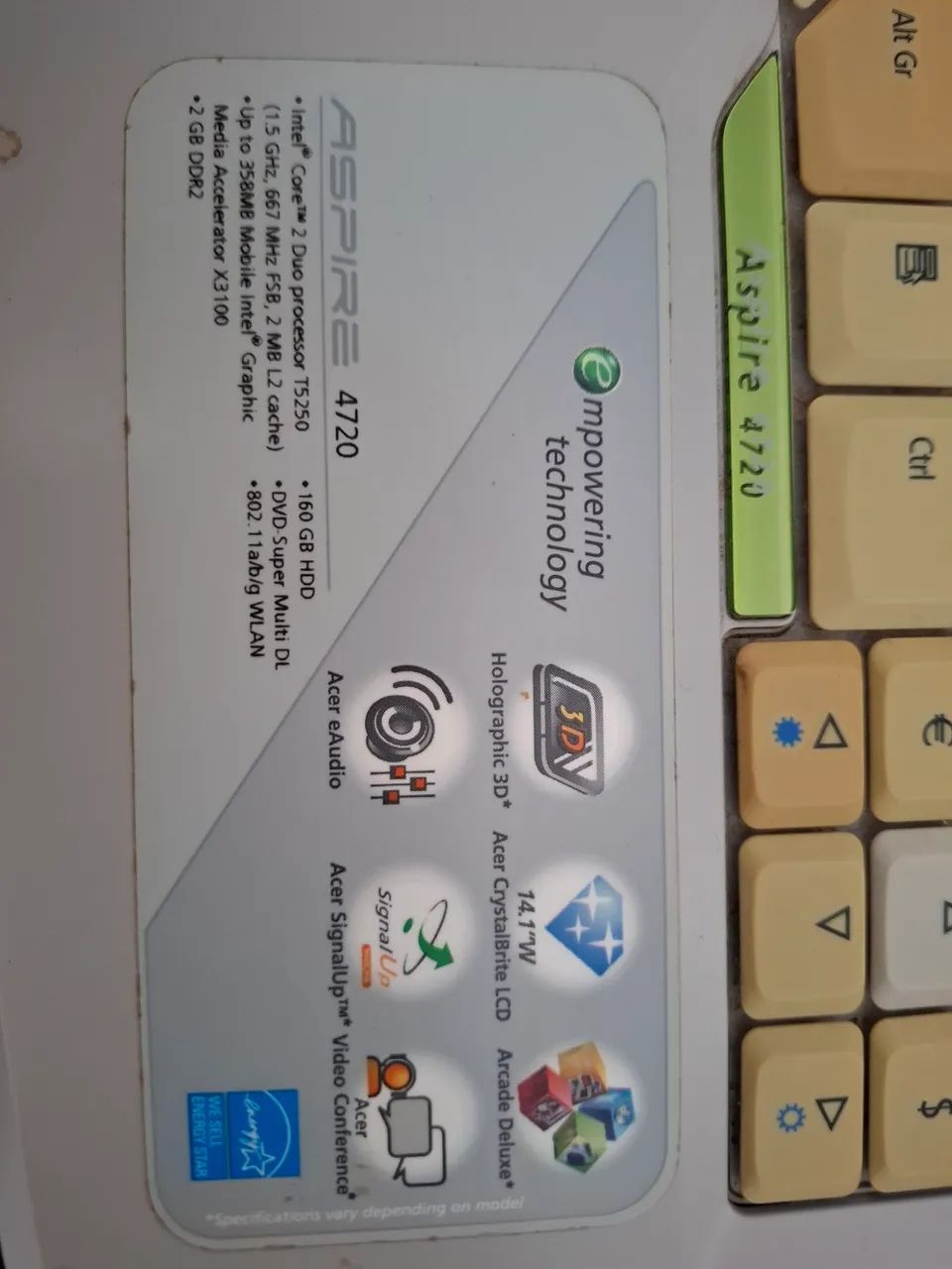 Notebook Acer para peças  - Foto 4