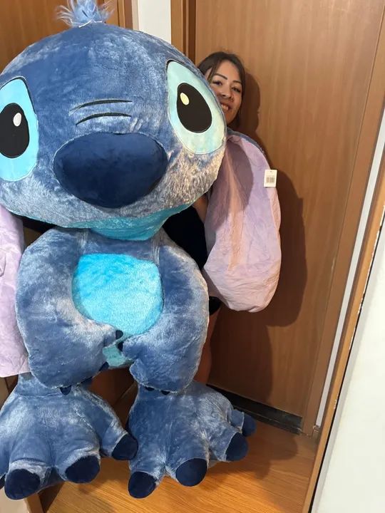 Stitch Pelúcia Gigante tamanho 1,60 - Foto 2