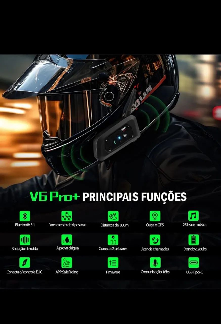 Intercomunicador EJEAS V6 PRÓ  - Foto 4