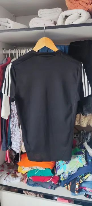 Camiseta Adidas Masculina Preta - Foto 4