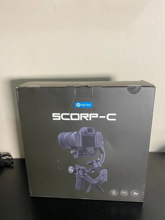 Estabilizador Feiyutech Scorp-C Gimbal para Câmeras - Na Caixa, Nunca Usado