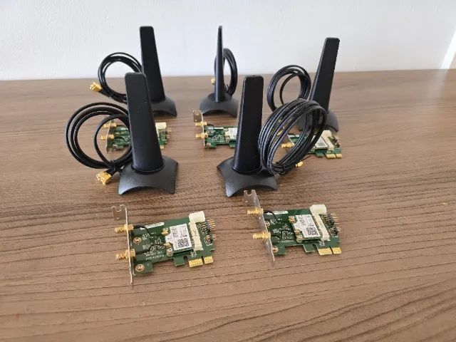 Placas Adaptador Pci-e Para Wifi Perfil Baixo Intel (4 UNIDADES !)