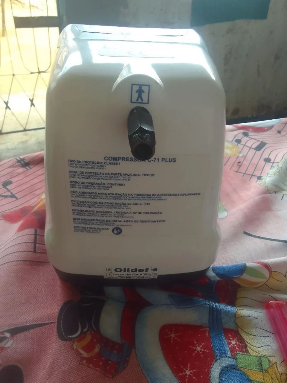 Compresor nebulizado 