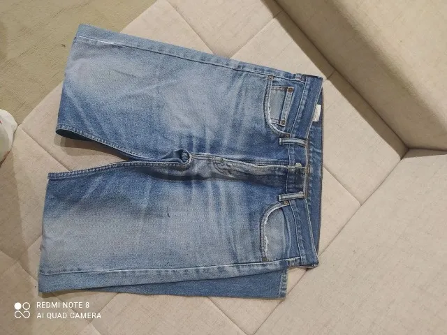 Calça levis modelo 505 100% algodao