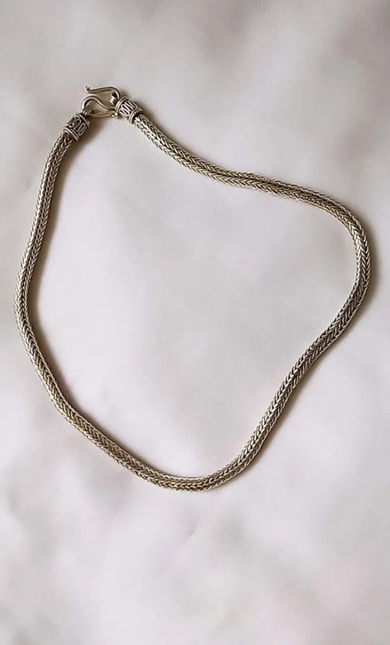 Cordão Prata De Bali - Foto 5