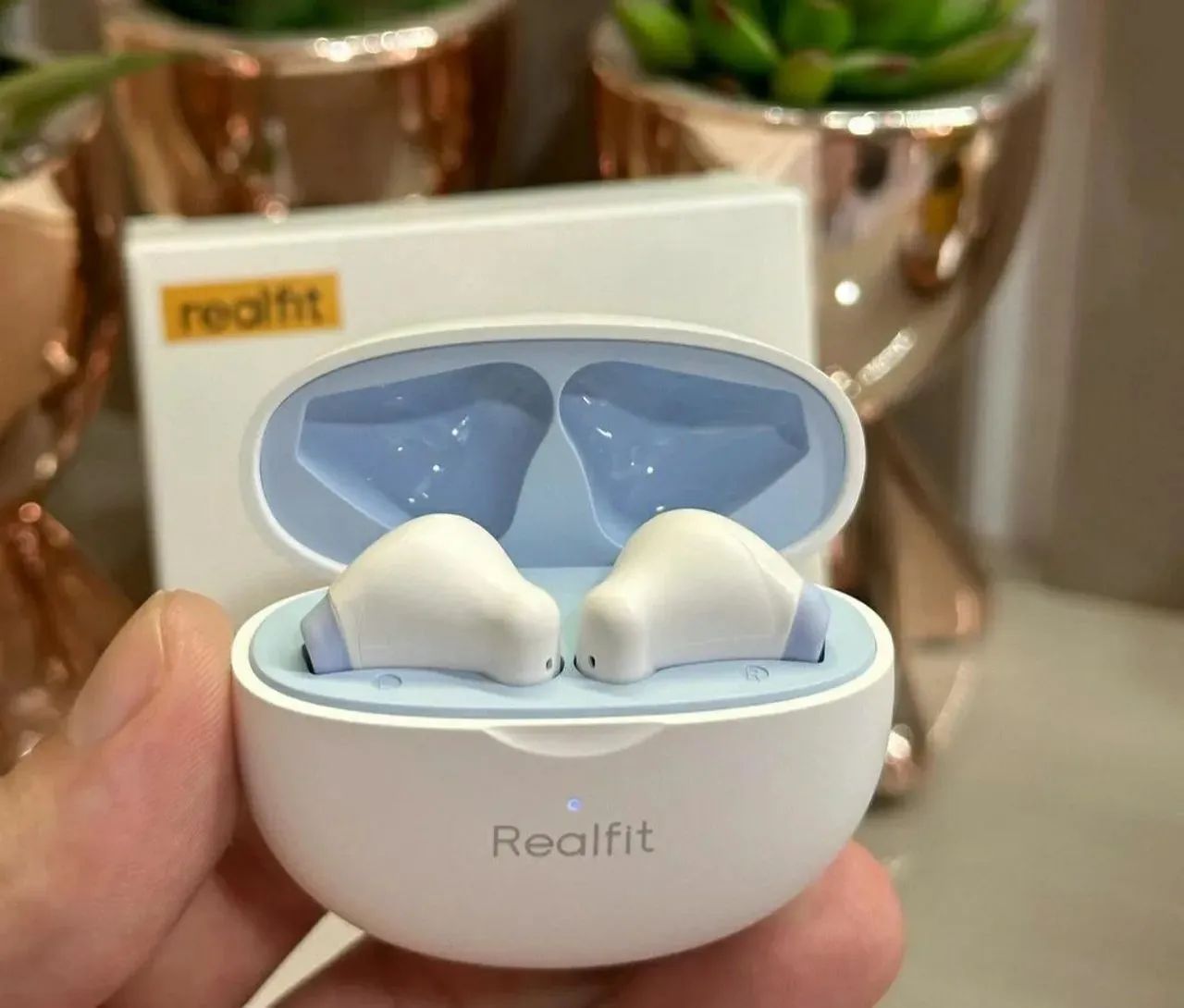 Fones Realfit F3 com ANC Novo Lacrado Entrega Grátis  - Foto 3