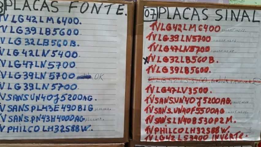 Placas de tvs