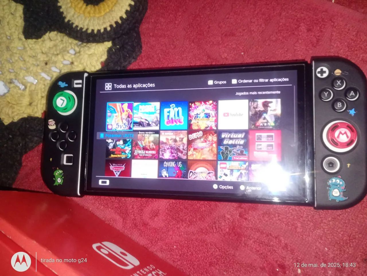 Nintendo Switch OLED  - Console + Jogo - Foto 5