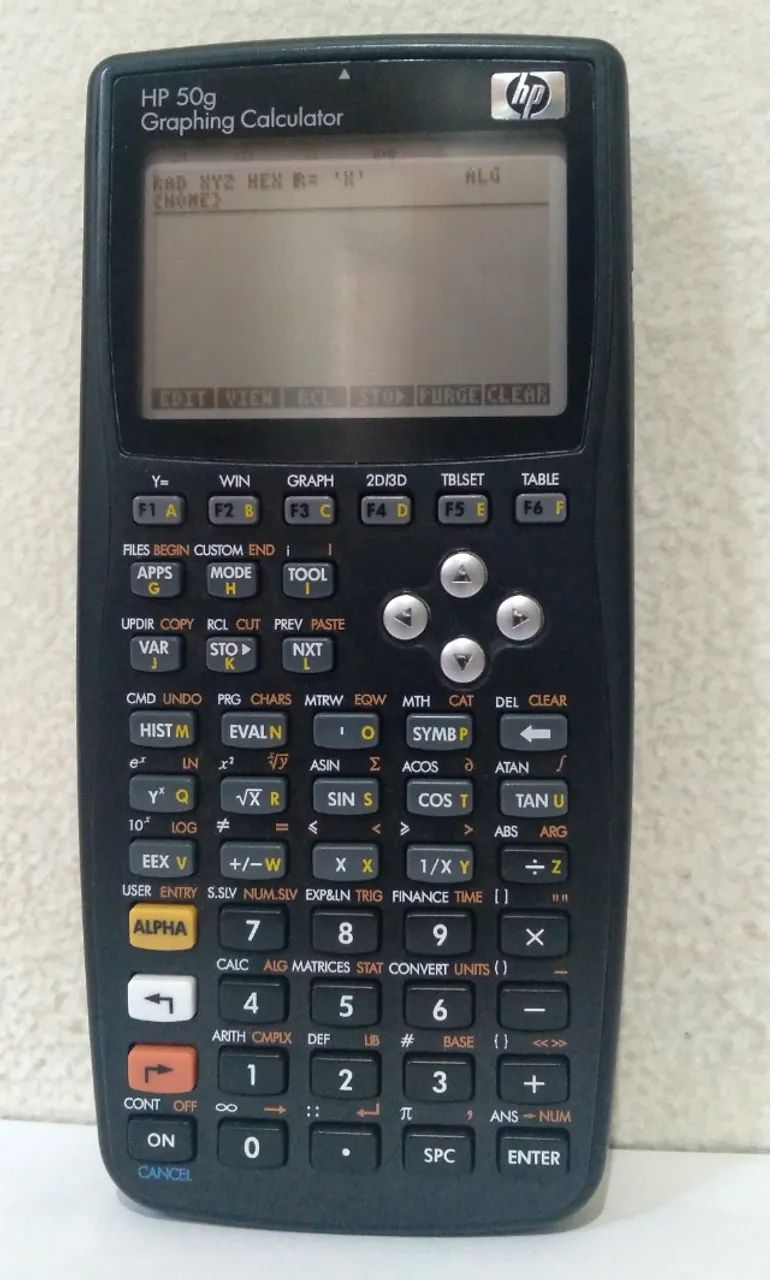 Calculadora, HP 50 g, em bom estado...ideal para universitários. - Foto 4