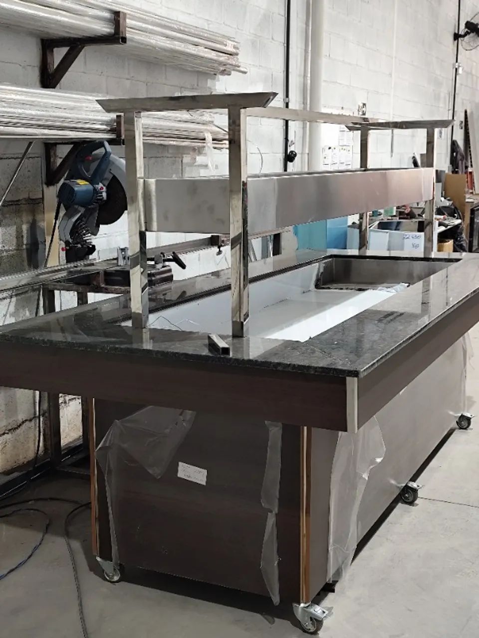 Self-Service Super Premium com Sistema de Banho Maria - Fabricado em Aço Inox