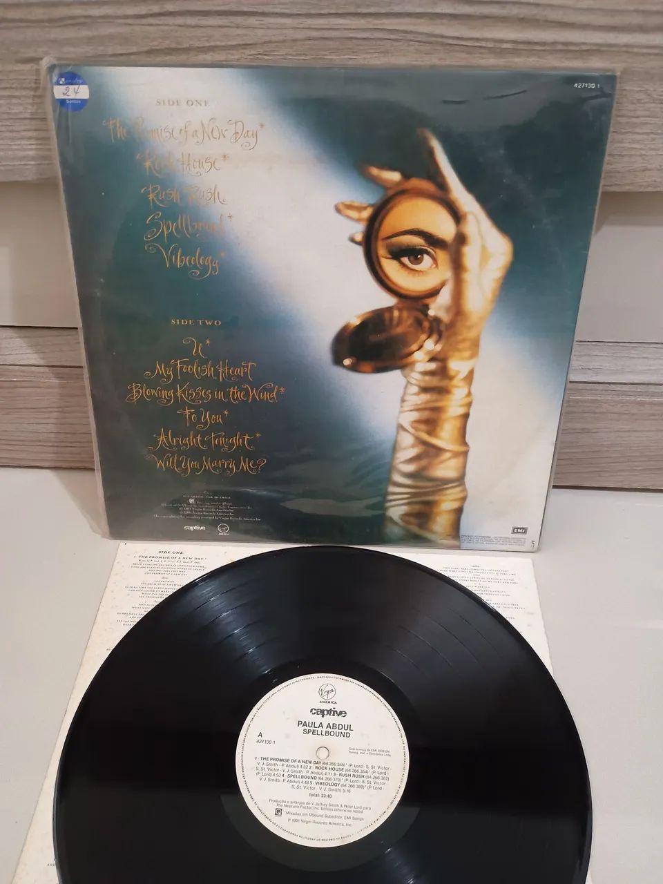 Disco de Vinil - Spellbound Paula abdoul  - Foto 3