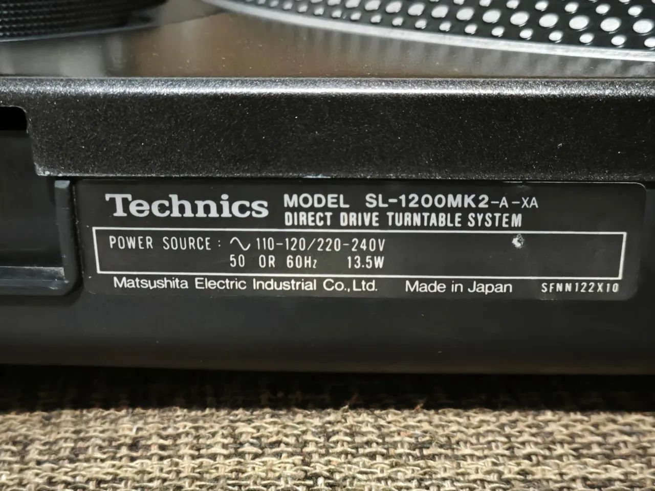 Toca Discos Technics SL1200 funcionado Normal! - Foto 6