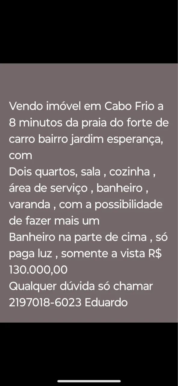 Foto - Cabo Frio - Monte Alegre