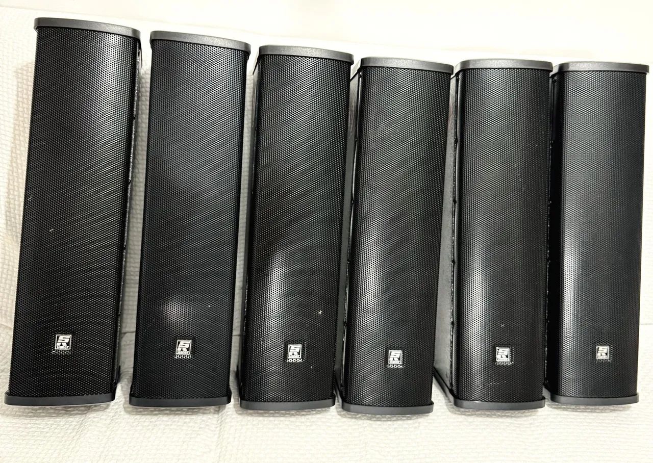 Caixa staner LINE Vertical Ativa 350W Preta SLR-504S - Foto 2