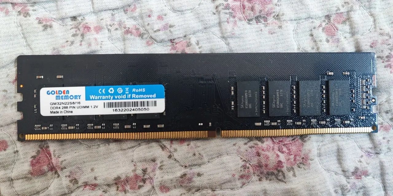 Memória ram 16gb d4 pc 3200mhz