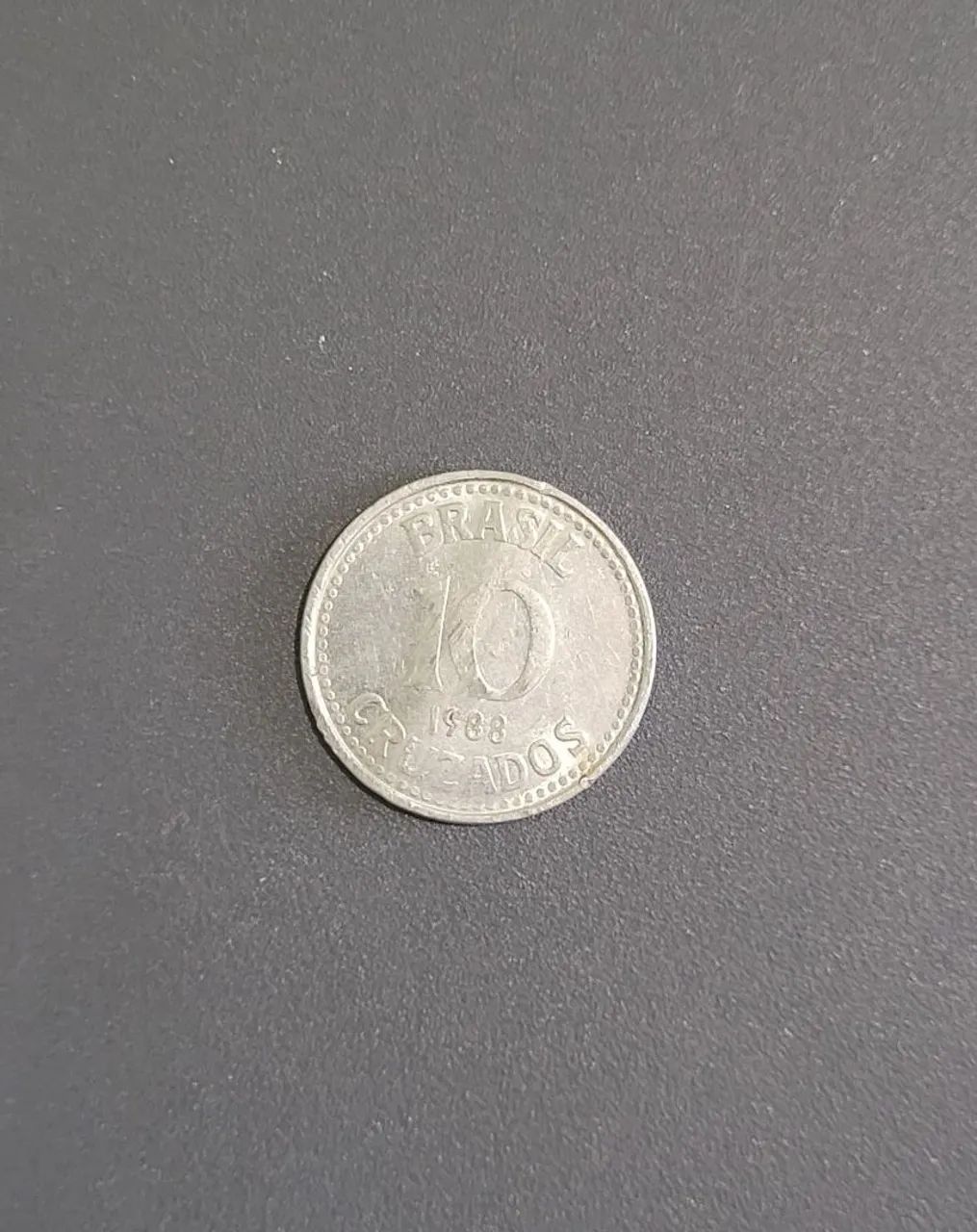 Moeda 10 cruzados 1988