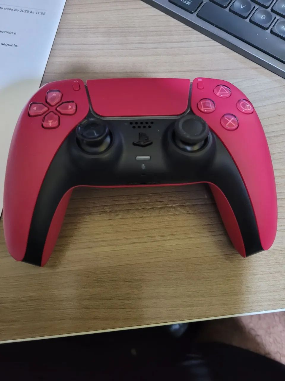 Controle PS5 Vermelho - usado