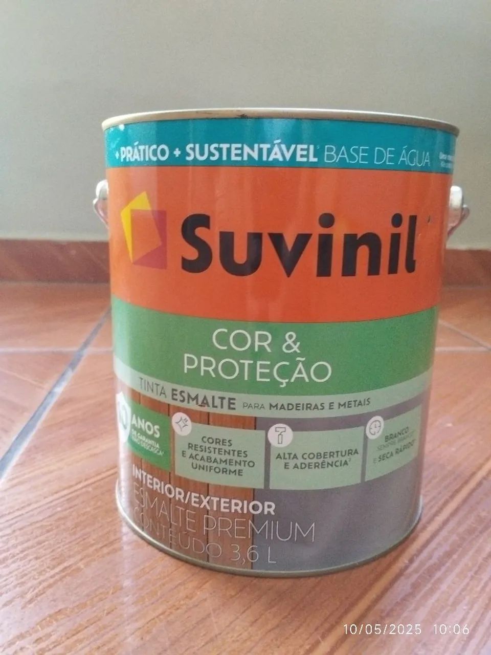 Tinta Esmalte Suvinil Cor & Proteção 3,6L