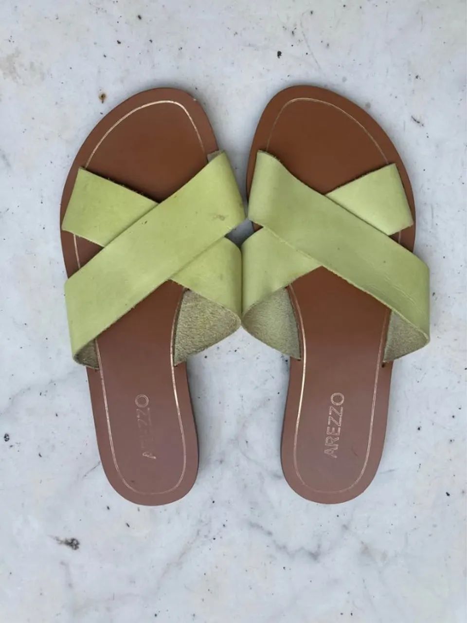 Conjunto de Sandálias de Couro - Foto 3