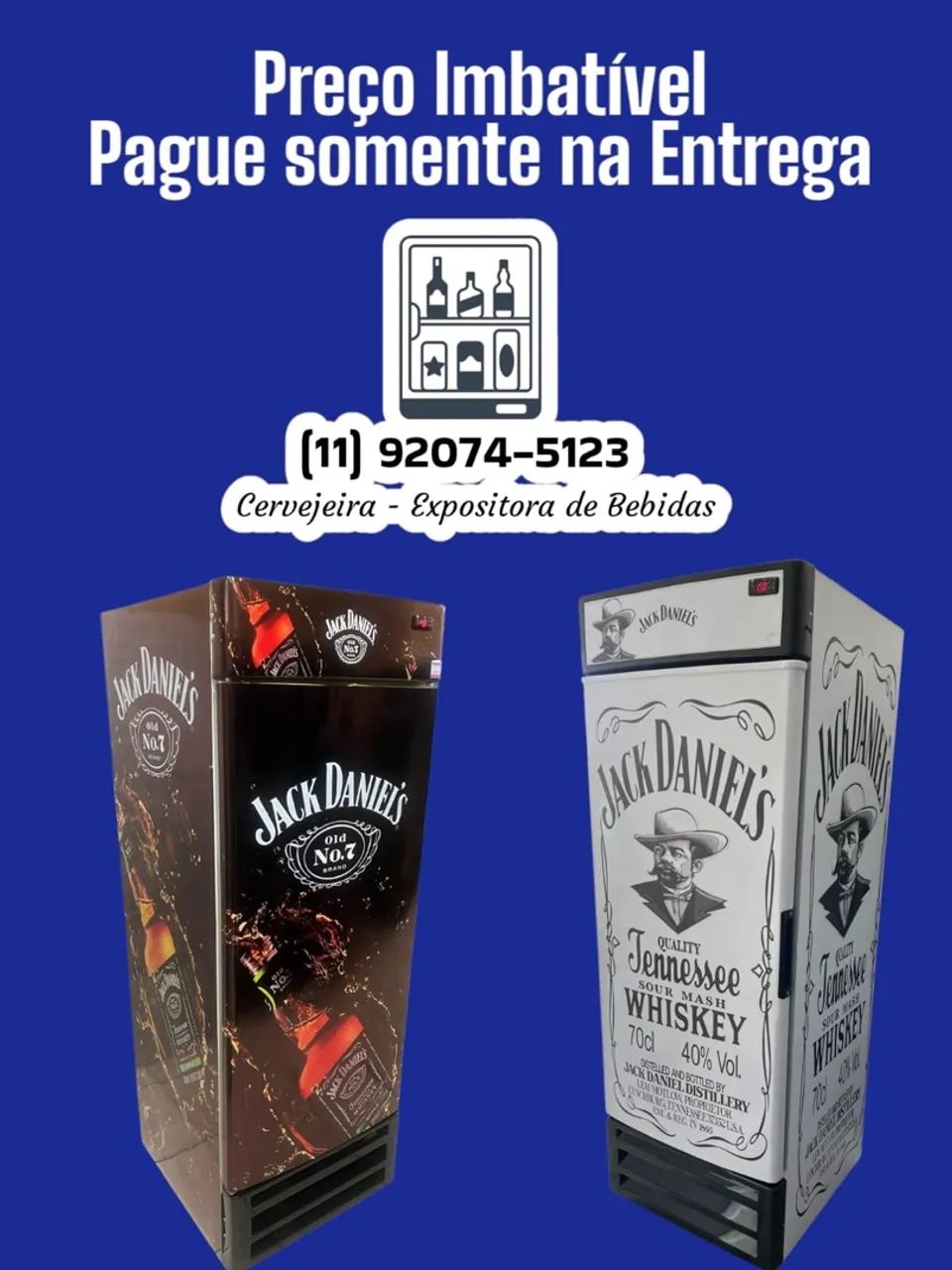 Cervejeira Jack Daniel's - Pague na Entrega 