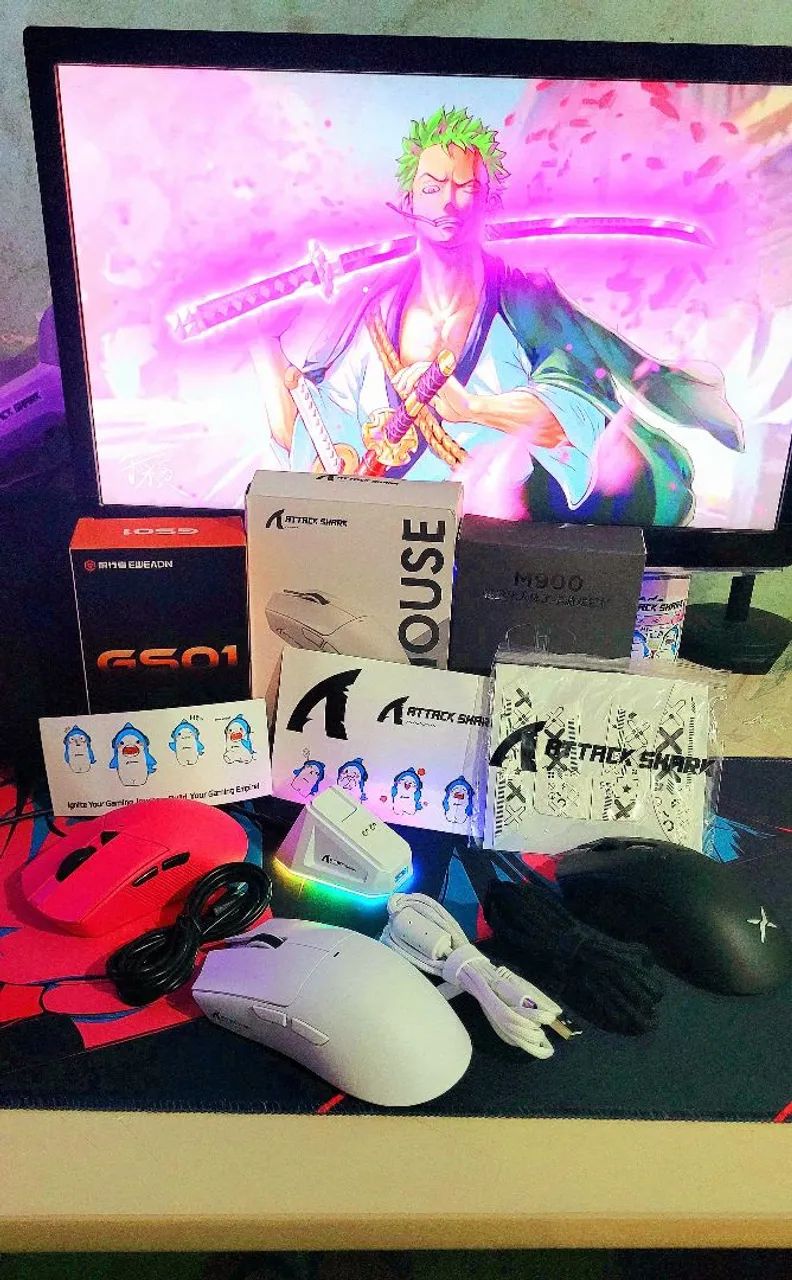 OPORTUNIDADE!! MOUSES GAMERS SEM FIOS (NOVOS) - Foto 2