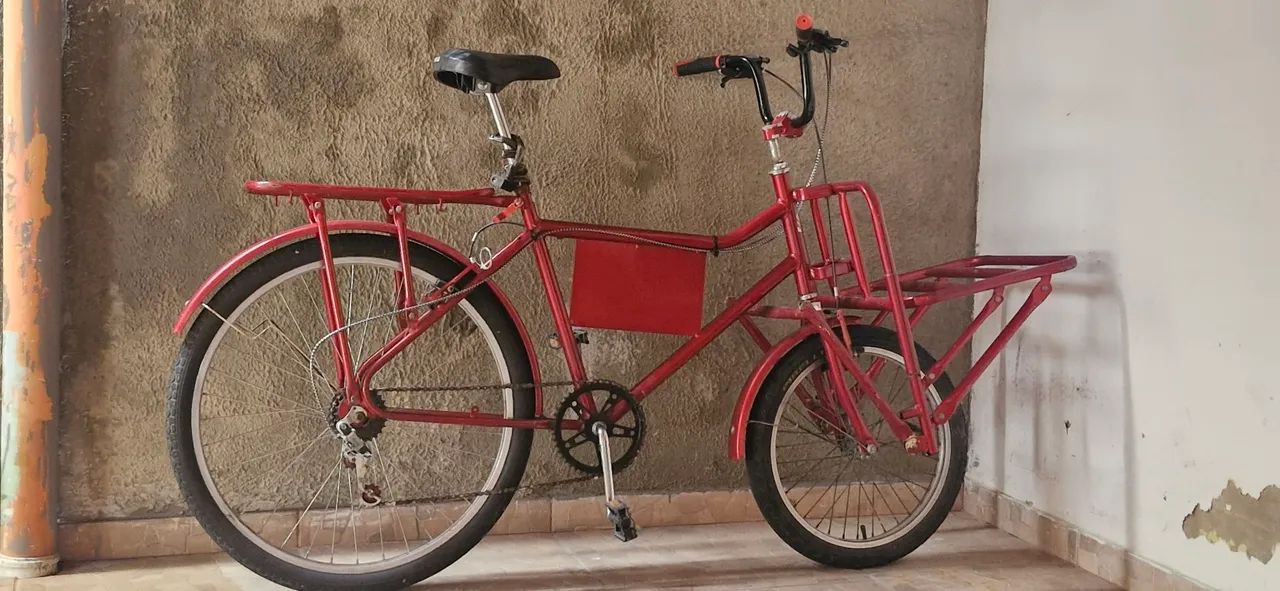 Bicicleta vermelha com carga troco por bicicleta aro 29 quadro 21 - Foto 2