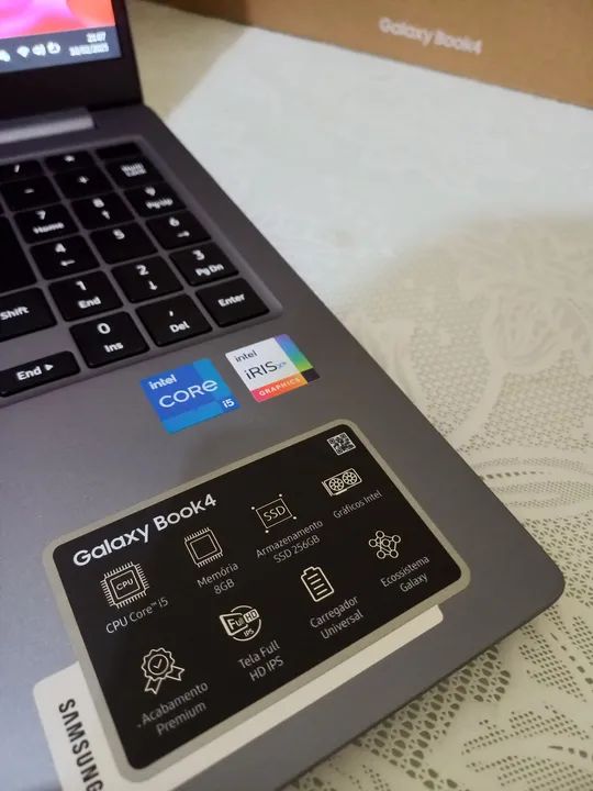 Notebook Samsung Galaxy Book 4 I5 8ram 256GB - Foto 3