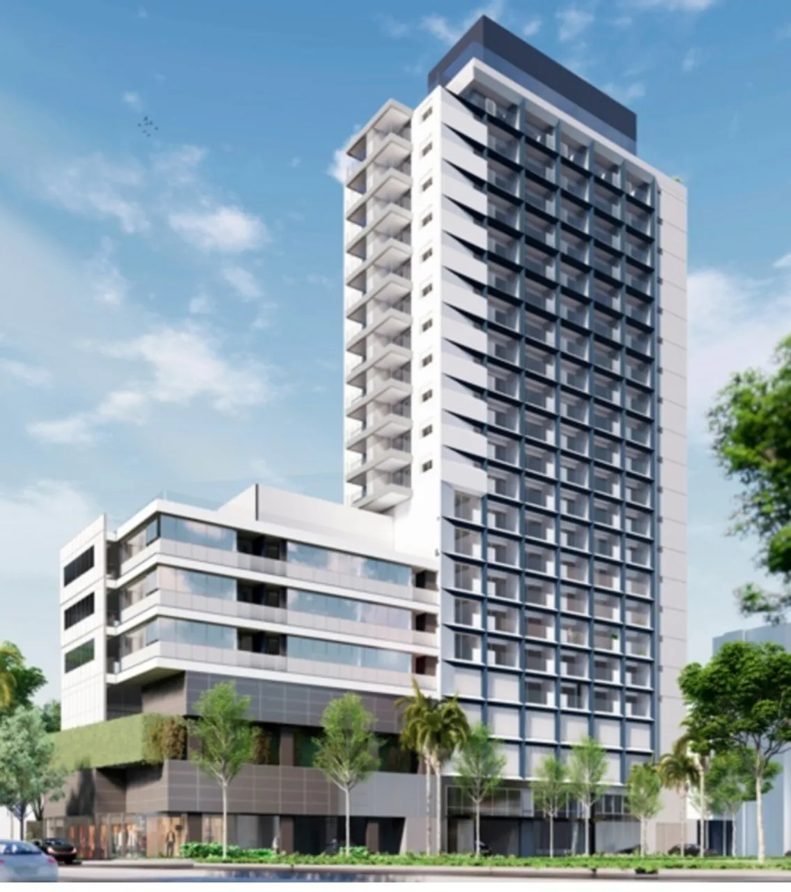 Breve Lançamento Op Art Iberapuare, Apartamentos e Studios de 25,39m2 a 54,59m2, 1 Dormitó