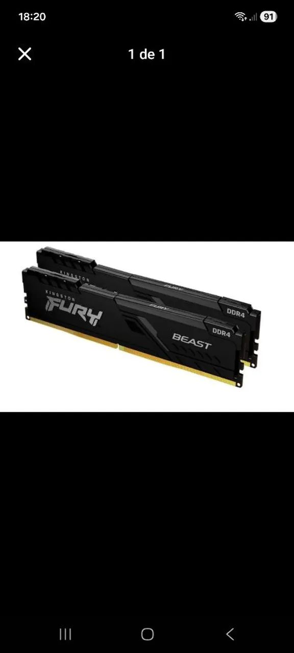 64gb DDr4 3200 cl 16 fury melhor memoria pra jogos ddr4 melhor preco 
