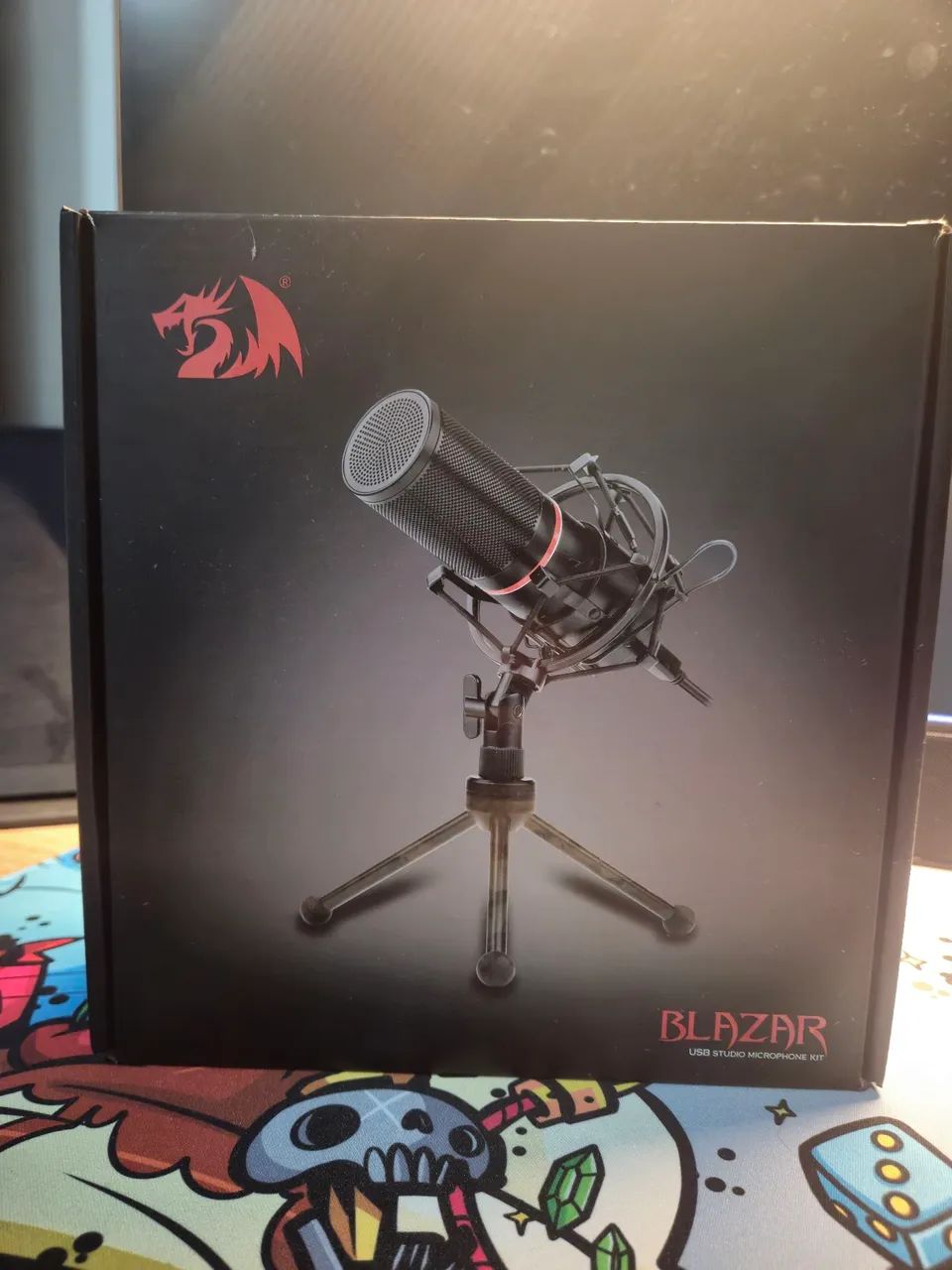 Microfone Gamer Redragon Blazar